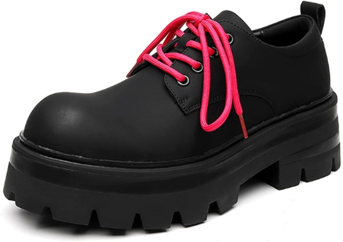 Мужские кожаные оксфорды на массивном каблуке с платформой, классический круглый носок, удобные дерби для увеличения роста Generic, черный
Мужские кожаные оксфорды на массивном каблуке с платформой, классический круглый носок, удобные дерби для увеличения роста Generic, черный