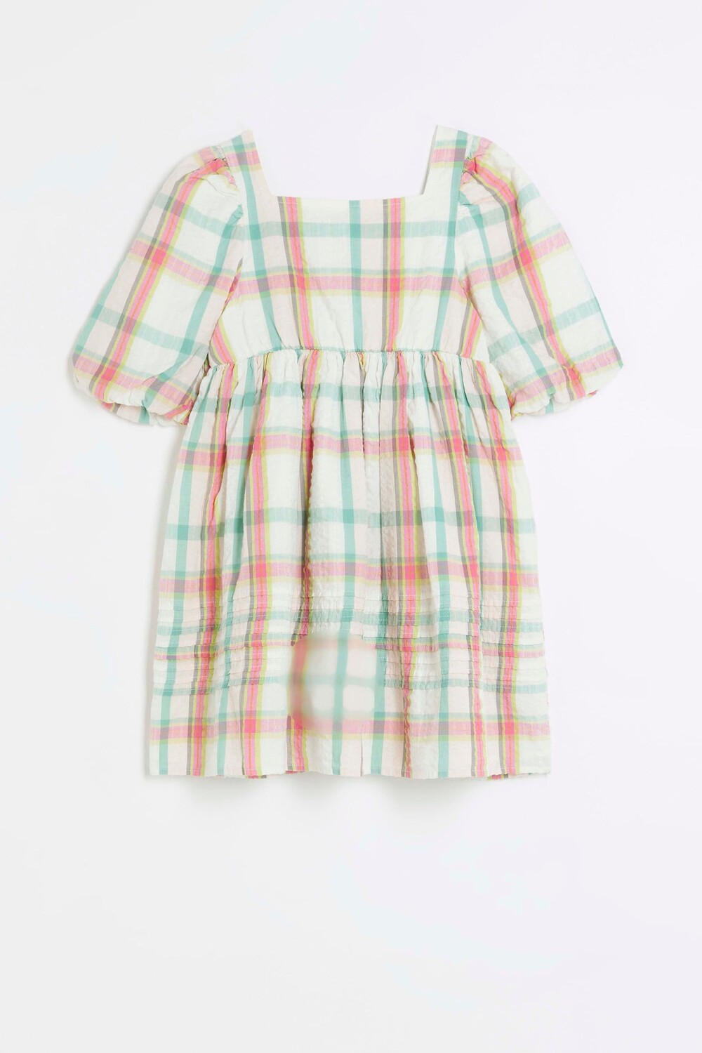 Девичье свободное платье в клетку River Island, розовый
Девичье свободное платье в клетку River Island, розовый