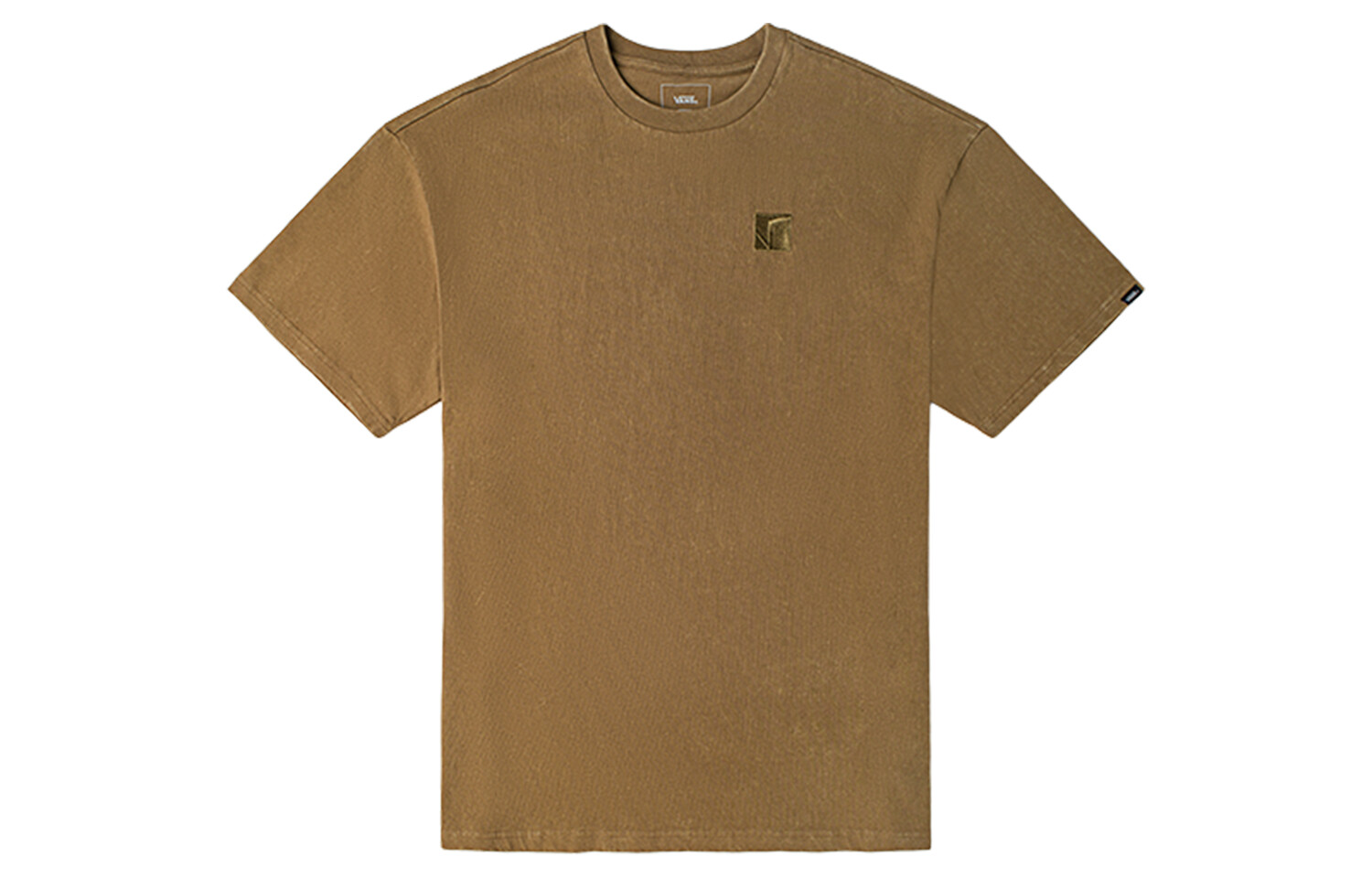 Футболка Vans унисекс, цвет Black Olive/Golden Brown
Футболка Vans унисекс, цвет Black Olive/Golden Brown