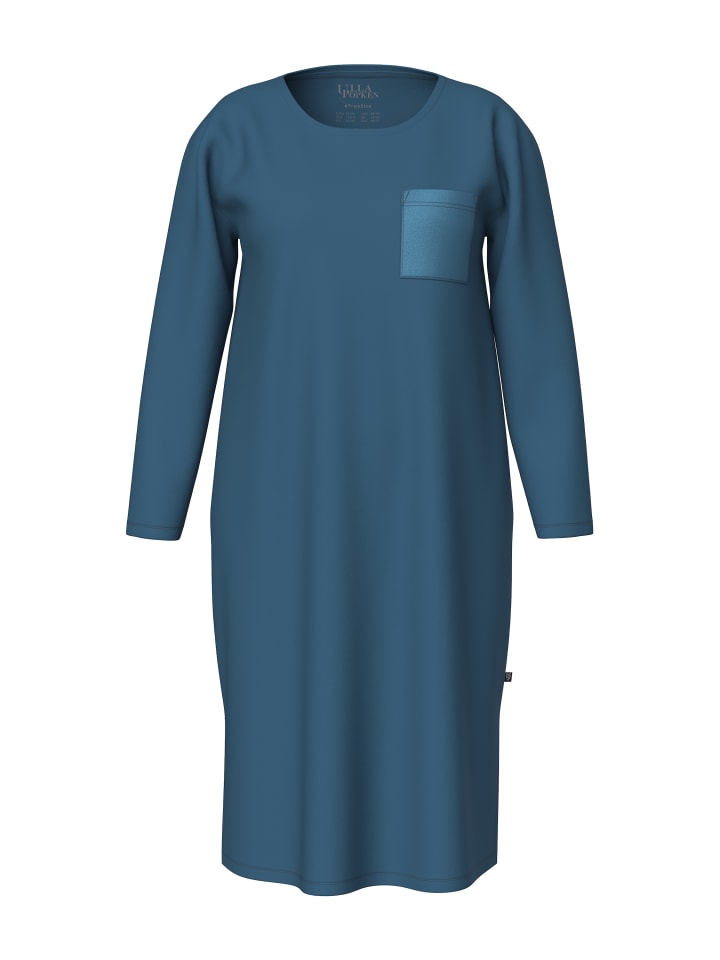 Ночная рубашка в бензиновом цвете Ulla Popken
Ночная рубашка в бензиновом цвете Ulla Popken