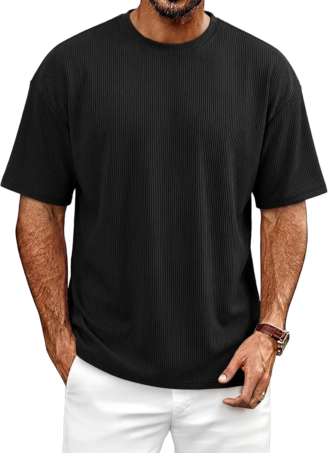 Футболка YawYews мужская оверсайз с коротким рукавом
Футболка YawYews мужская оверсайз с коротким рукавом