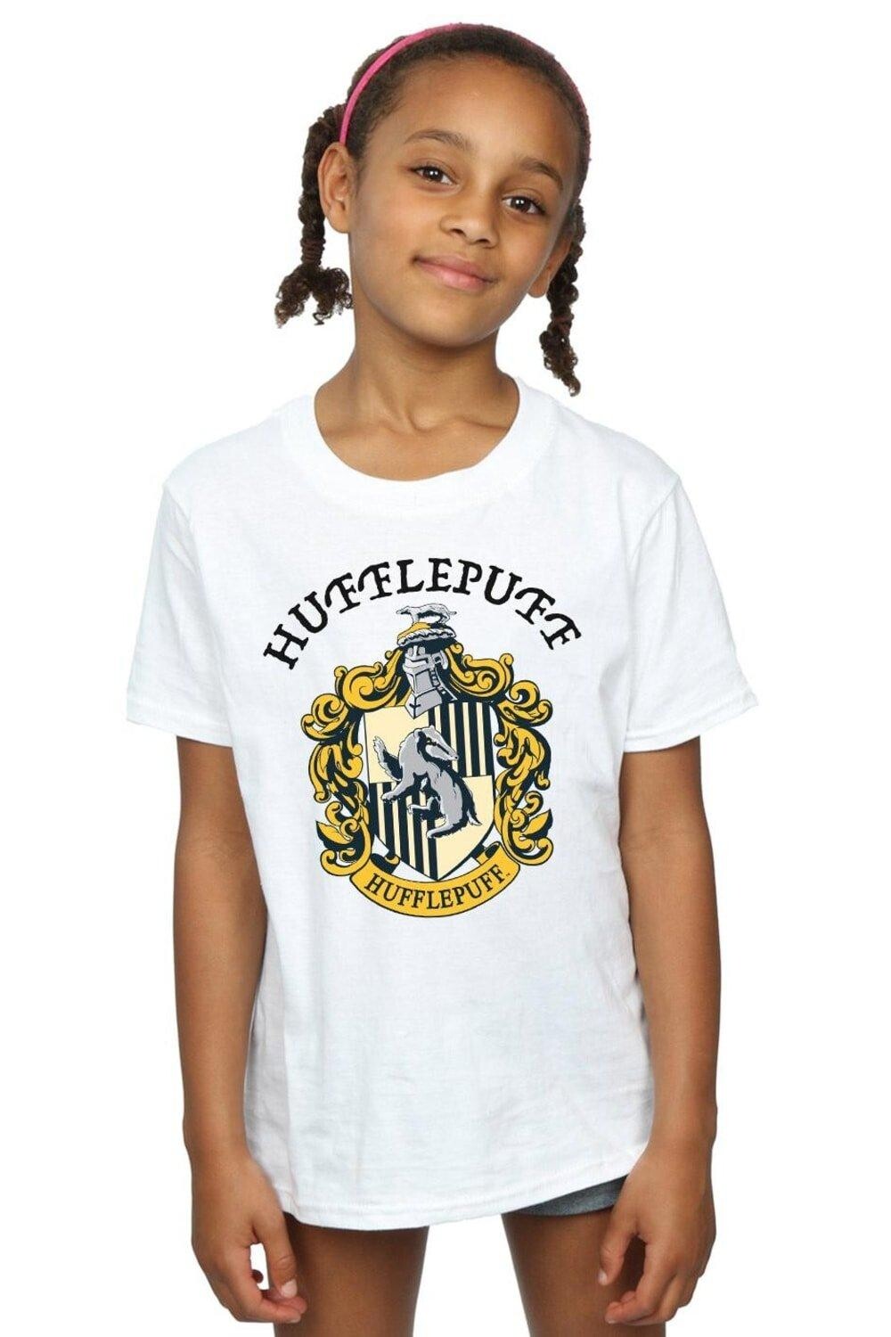 Хлопковая футболка Хаффлпаффа Harry Potter, белый 
Хлопковая футболка Хаффлпаффа Harry Potter, белый