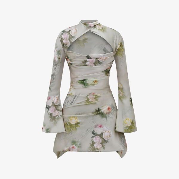 Тканое платье мини Toira с драпированным корсетом и цветочным принтом House Of Cb, цвет vintage
Тканое платье мини Toira с драпированным корсетом и цветочным принтом House Of Cb, цвет vintage
