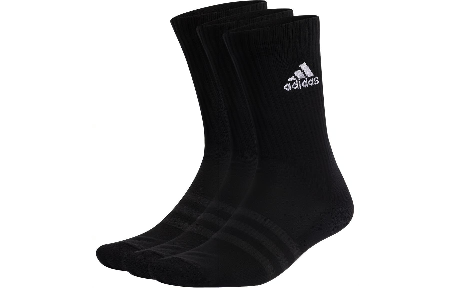 Носки до середины икры унисекс черные Adidas, 3 пары (Чистый черный)
Носки до середины икры унисекс черные Adidas, 3 пары (Чистый черный)