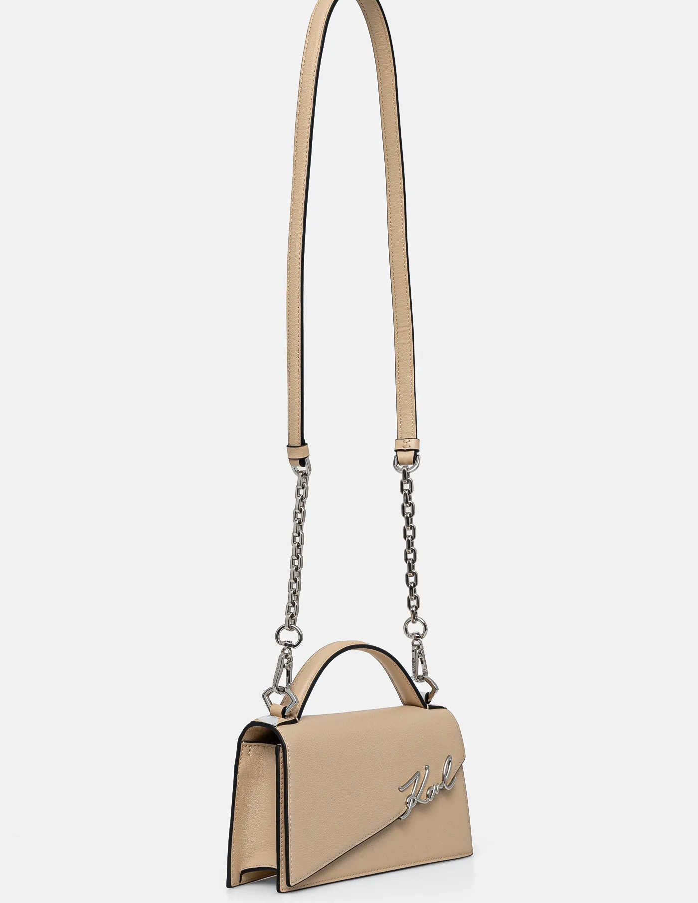 Кожаная сумочка Karl Lagerfeld, бежевый
Кожаная сумочка Karl Lagerfeld, бежевый