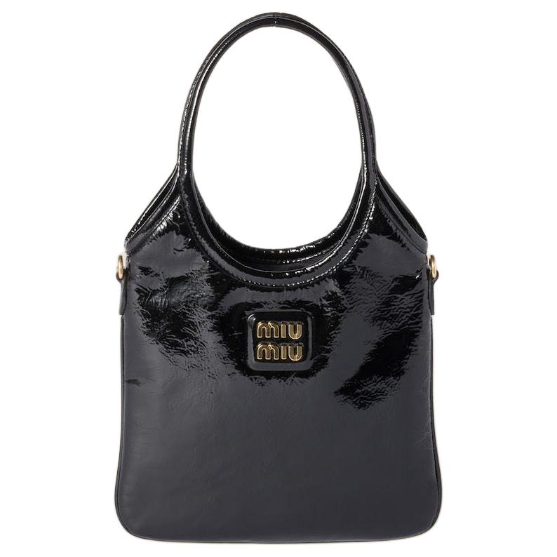 MIU MIU Айви Наплак Кожаная сумка через плечо кроссбоди женская черная 
MIU MIU Айви Наплак Кожаная сумка через плечо кроссбоди женская черная