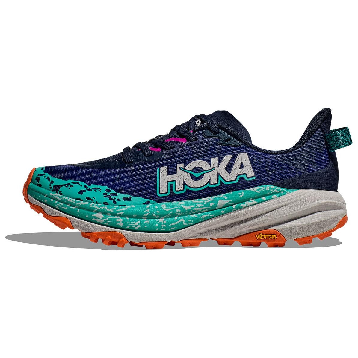 Кроссовки женские SPEEDGOAT 6 с низким верхом, студенческие, синие/зеленые Hoka One One
Кроссовки женские SPEEDGOAT 6 с низким верхом, студенческие, синие/зеленые Hoka One One