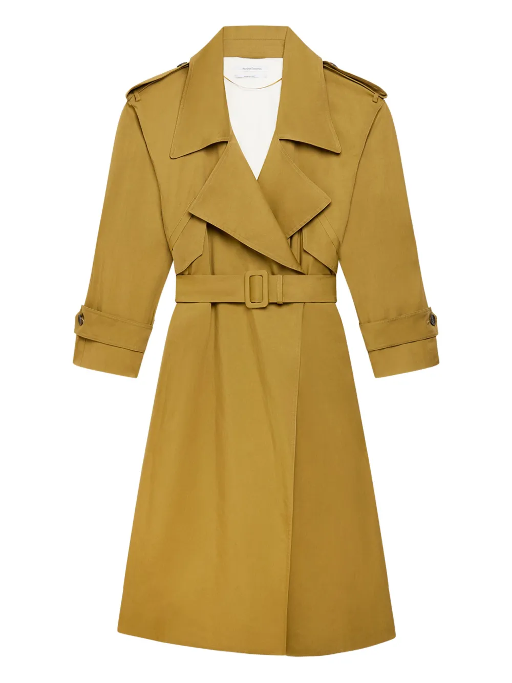 Пальто с поясом Another Tomorrow, нейтральный
Пальто с поясом Another Tomorrow, нейтральный