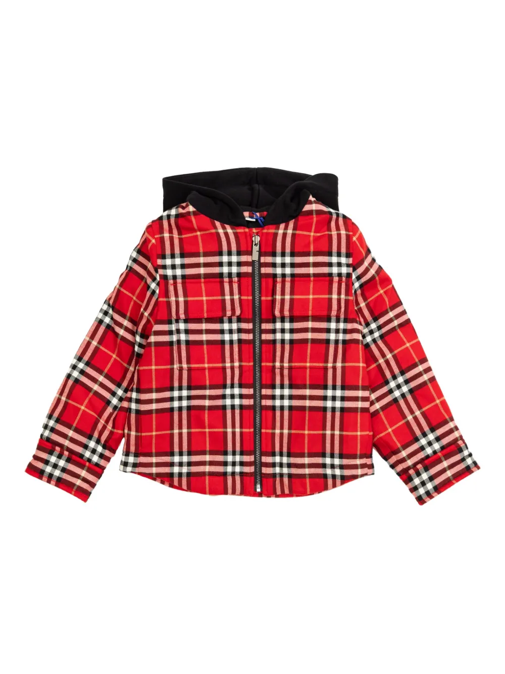 Куртка с капюшоном в клетку Burberry Kids, красный
Куртка с капюшоном в клетку Burberry Kids, красный