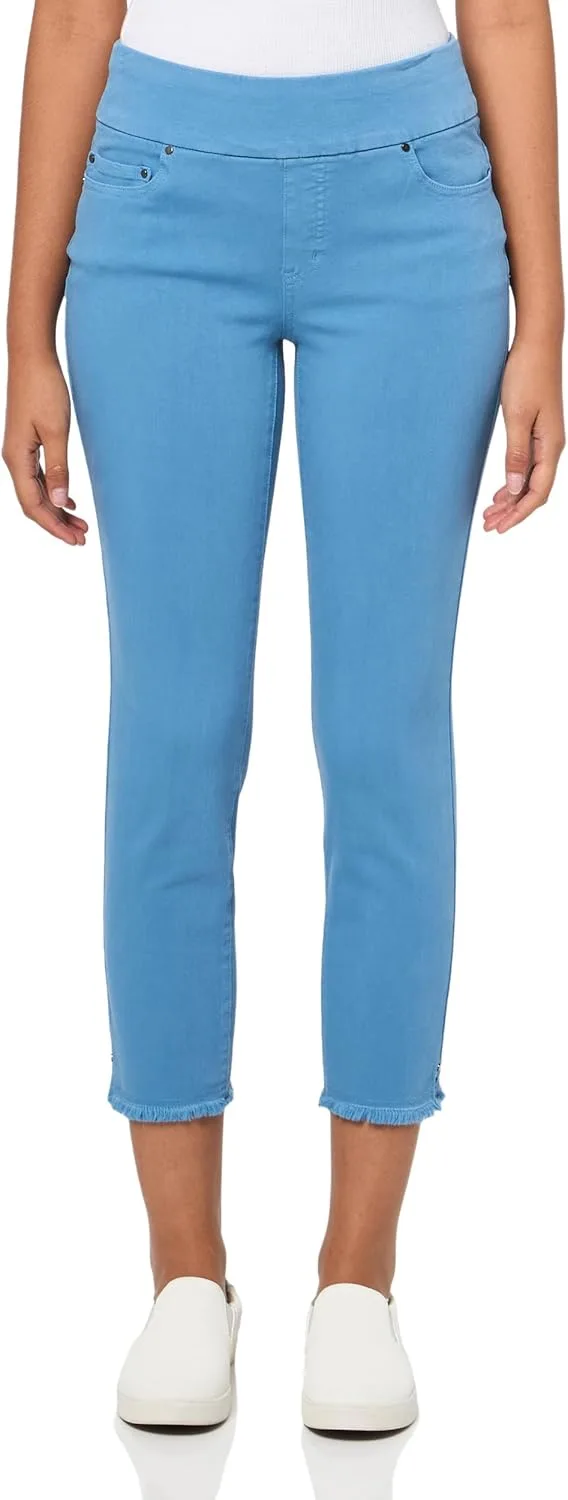 TRU Luxe женские джинсы кроп с четырехсторонним растяжением
TRU Luxe женские джинсы кроп с четырехсторонним растяжением