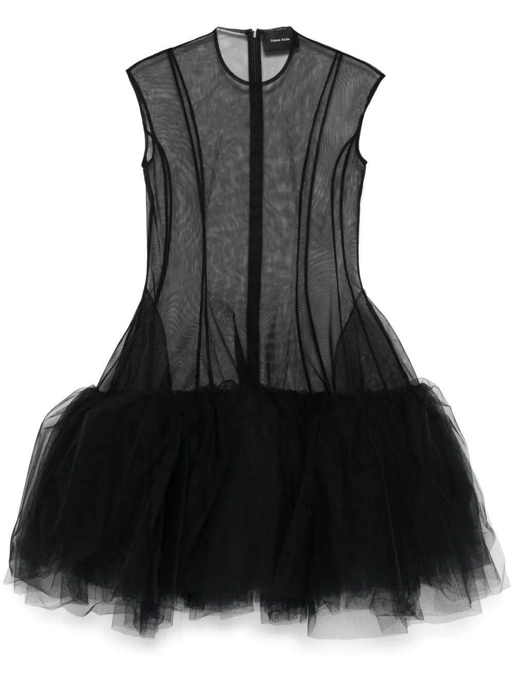 Пышное платье без рукавов Simone Rocha, черный
Пышное платье без рукавов Simone Rocha, черный