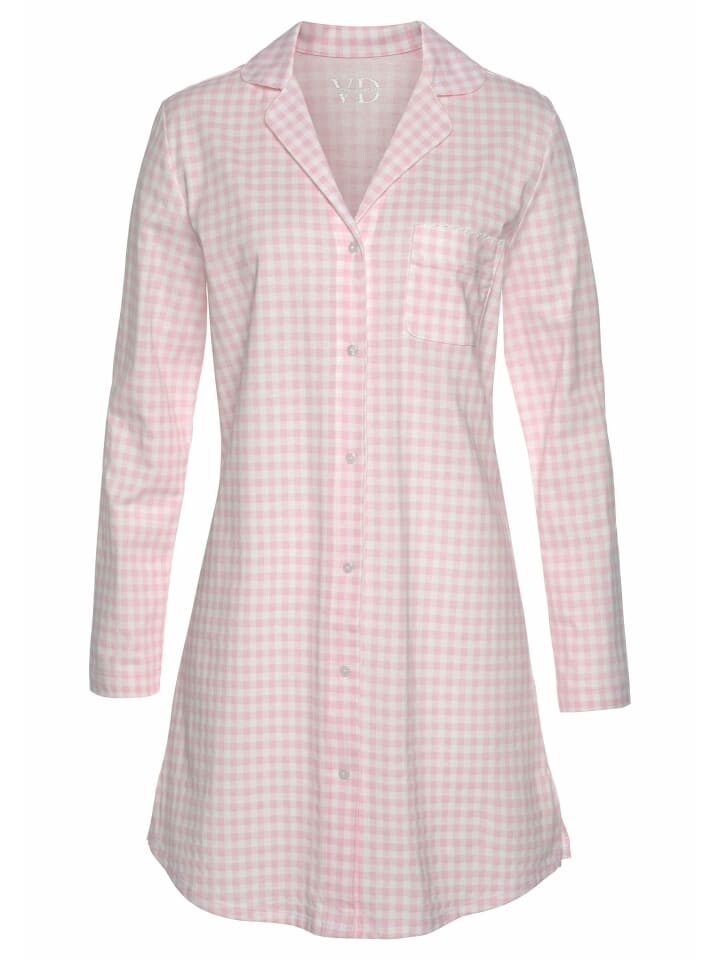 Ночная рубашка VIVANCE DREAMS, цвет rosa-weiß
Ночная рубашка VIVANCE DREAMS, цвет rosa-weiß