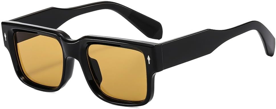 Солнцезащитные очки в стиле панк с градиентным покрытием и защитой от УФ-излучения UV400 для женщин и мужчин, с заклепками, для путешествий на открытом воздухе и вождения UYPTK, Black Tea
Солнцезащитные очки в стиле панк с градиентным покрытием и защитой от УФ-излучения UV400 для женщин и мужчин, с заклепками, для путешествий на открытом воздухе и вождения UYPTK, Black Tea