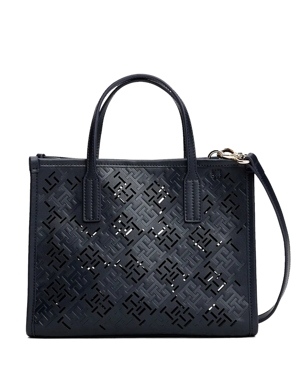 Сумка-шоппер с вырезанной монограммой City TH Tommy Hilfiger, синий
Сумка-шоппер с вырезанной монограммой City TH Tommy Hilfiger, синий