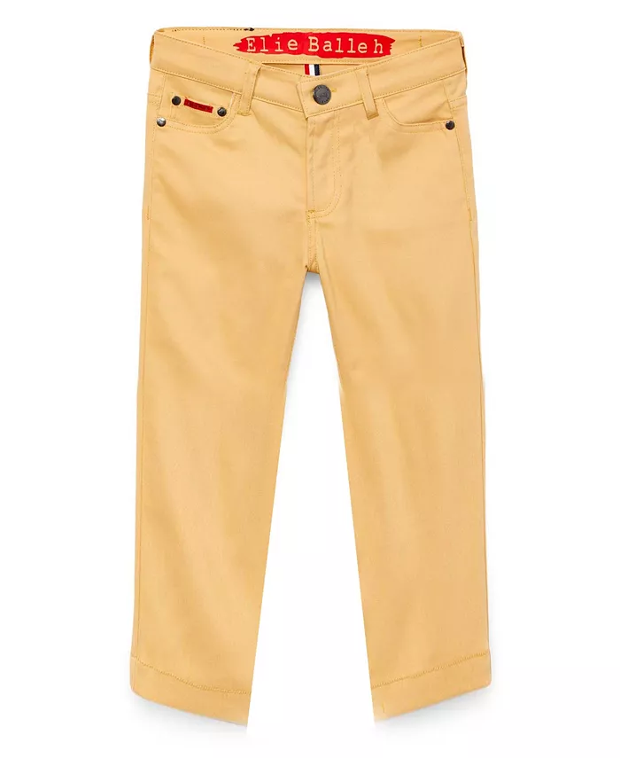 Брюки Big Boys Khaki Slim Fit с пятью карманами из габардина Elie Balleh, коричневый/бежевый
Брюки Big Boys Khaki Slim Fit с пятью карманами из габардина Elie Balleh, коричневый/бежевый