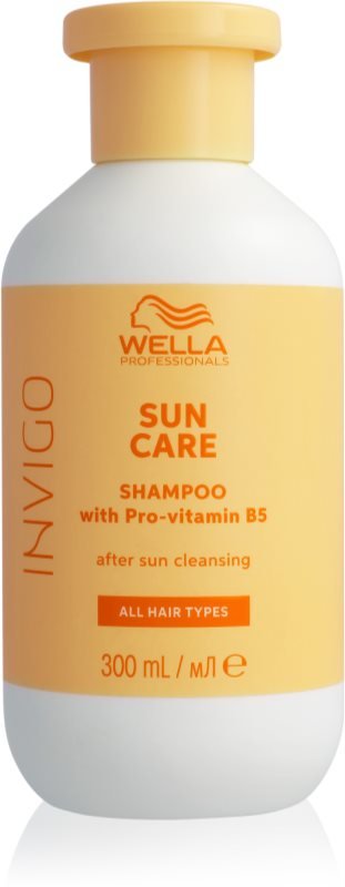 Wella Professionals, Invigo Sun Care, восстанавливающий шампунь после загара, 300 мл
Wella Professionals, Invigo Sun Care, восстанавливающий шампунь после загара, 300 мл