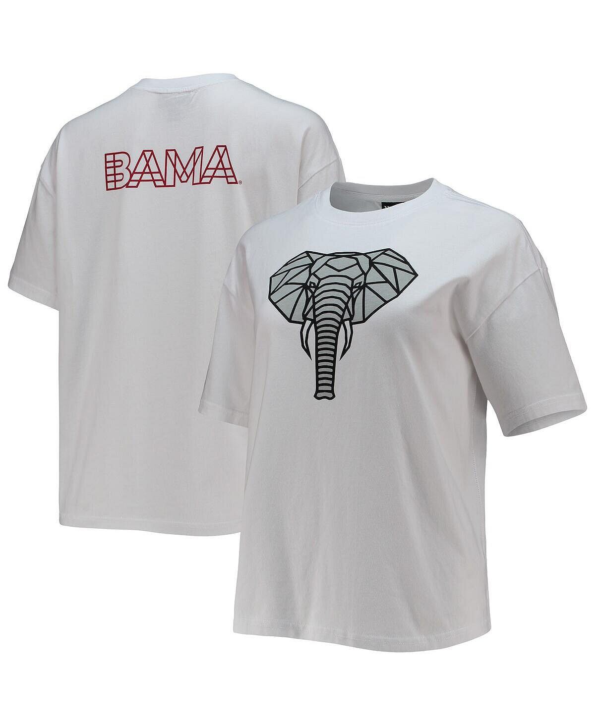 Женская белая футболка с камуфляжным принтом Alabama Crimson Tide The Wild Collective, белый
Женская белая футболка с камуфляжным принтом Alabama Crimson Tide The Wild Collective, белый