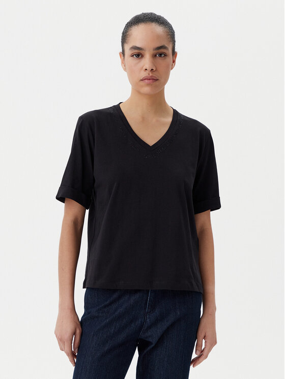 Футболка обычного кроя TA5175 JS923 Liu Jo Beachwear, черный
Футболка обычного кроя TA5175 JS923 Liu Jo Beachwear, черный