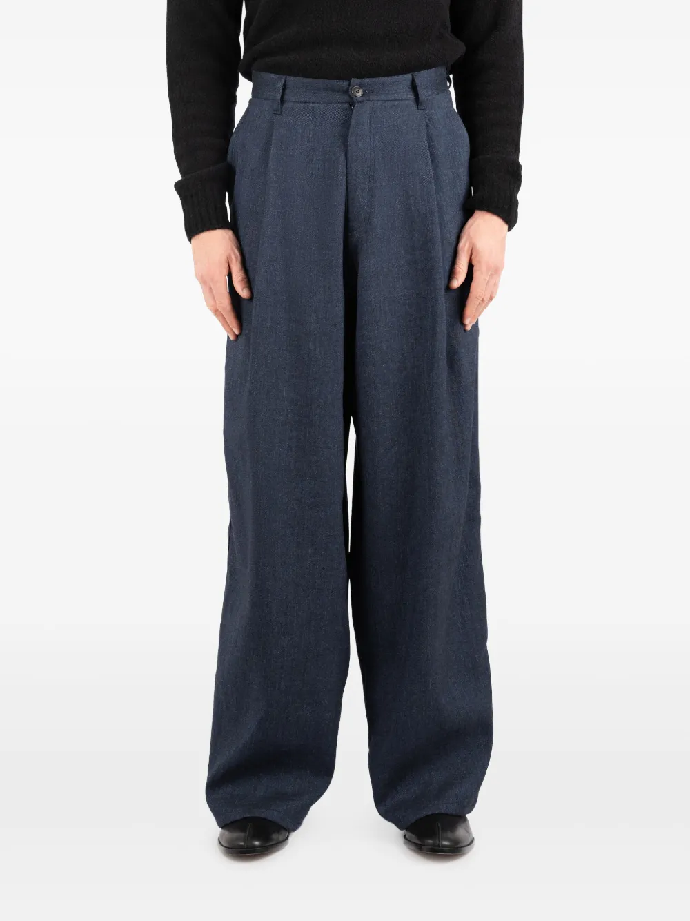 Брюки St Andrew с отделкой в складку Société Anonyme, синий
Брюки St Andrew с отделкой в складку Société Anonyme, синий