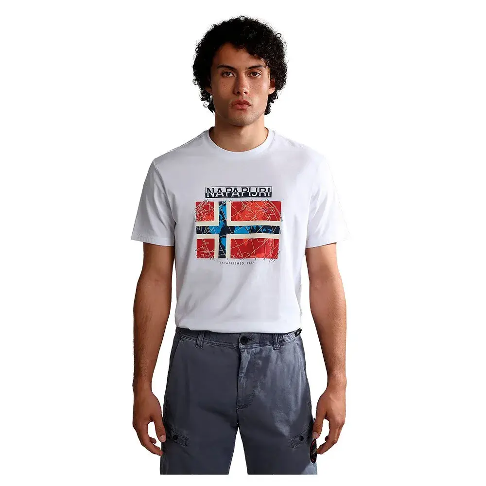 Футболка с коротким рукавом Napapijri S-Guiro, белый
Футболка с коротким рукавом Napapijri S-Guiro, белый