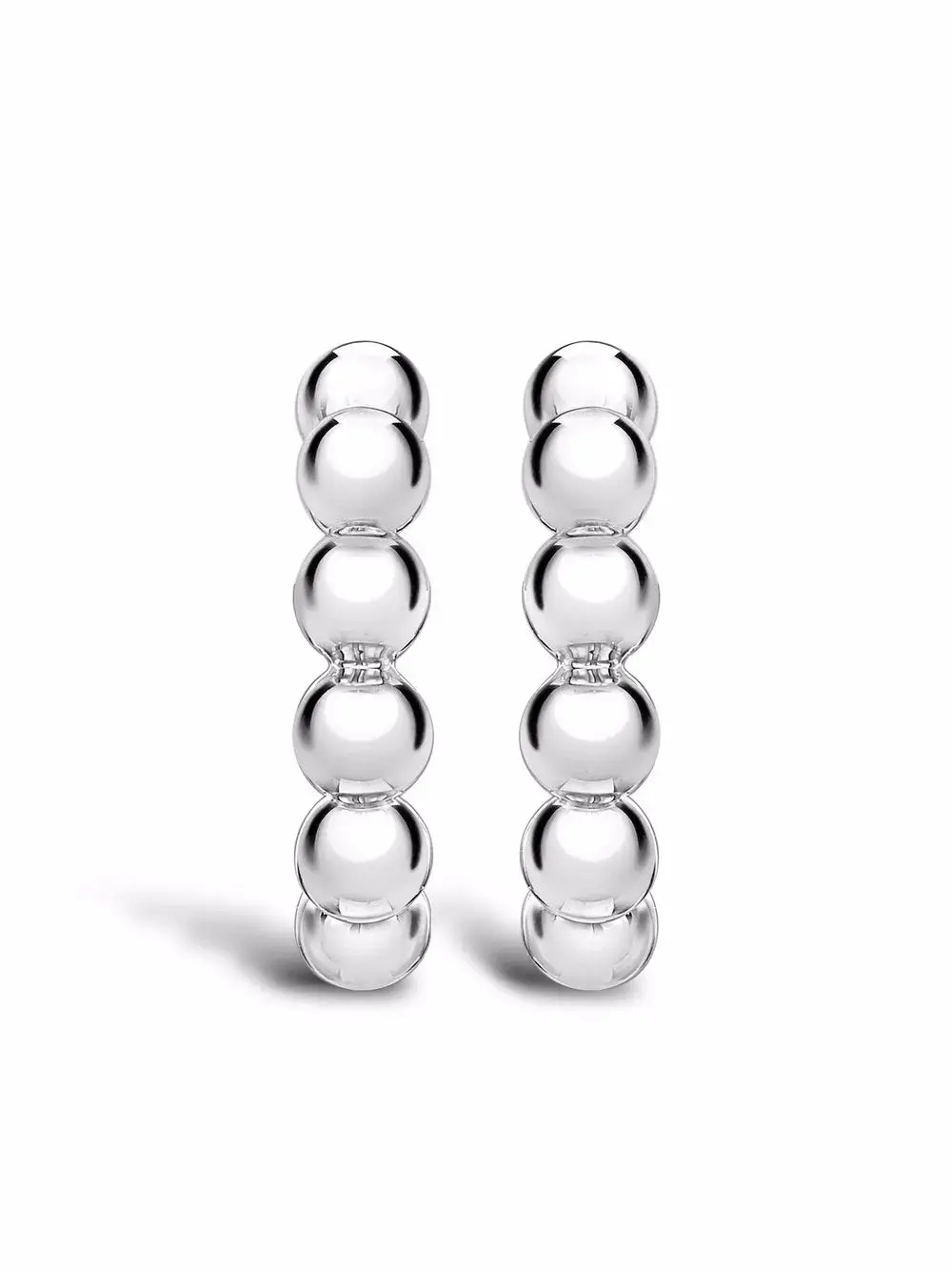 Серьги-кольца Bohemia из белого золота с бриллиантами Pragnell, серебяный
Серьги-кольца Bohemia из белого золота с бриллиантами Pragnell, серебяный