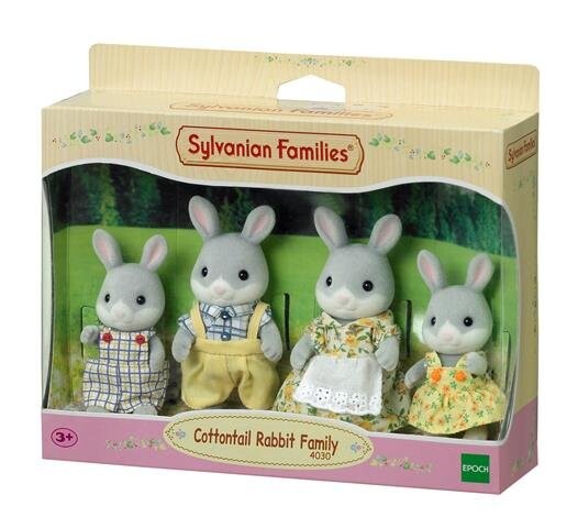 Sylvanian Families, коллекционные фигурки, семейный набор кроликов, 4030
Sylvanian Families, коллекционные фигурки, семейный набор кроликов, 4030
