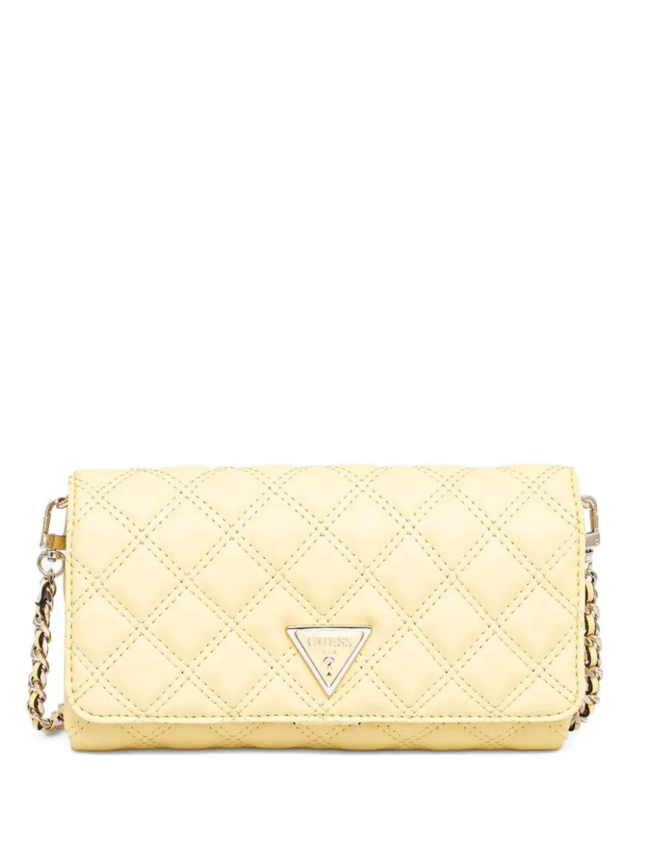 GUESS USA стеганая сумка через плечо, желтый
GUESS USA стеганая сумка через плечо, желтый