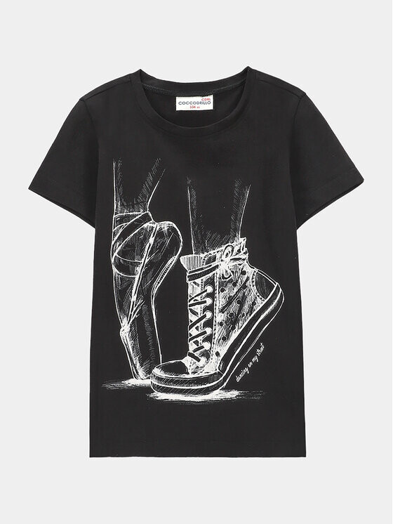 Футболка стандартного кроя Coccodrillo, черный
Футболка стандартного кроя Coccodrillo, черный