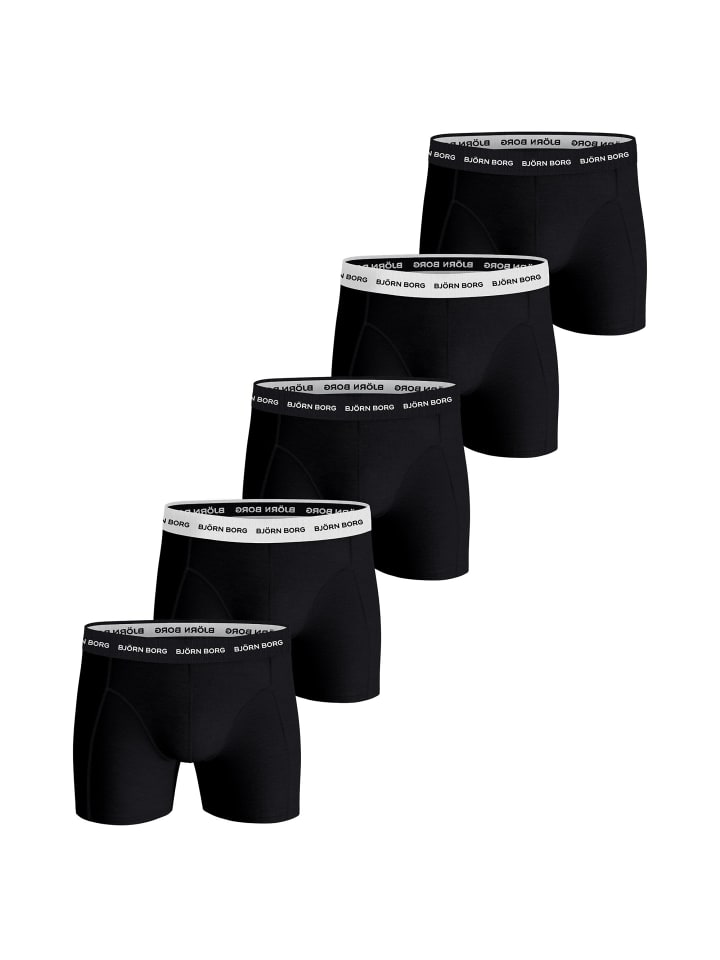 Боксерские трусы Björn Borg, черный/белый
Боксерские трусы Björn Borg, черный/белый