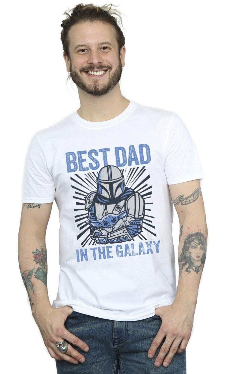 Футболка Mandalorian Best Dad Galaxy Star Wars, белый
Футболка Mandalorian Best Dad Galaxy Star Wars, белый