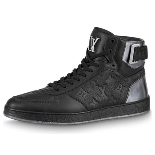 Кроссовки rivoli ankle sneakers 'black monogram with silver' Louis Vuitton, черный
Кроссовки rivoli ankle sneakers 'black monogram with silver' Louis Vuitton, черный