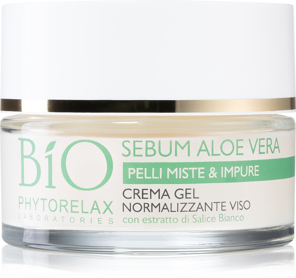 Увлажняющий гель-крем Bio Sebum Aloe Vera для уменьшения жирности кожи Phytorelax Laboratories, 50 мл
Увлажняющий гель-крем Bio Sebum Aloe Vera для уменьшения жирности кожи Phytorelax Laboratories, 50 мл