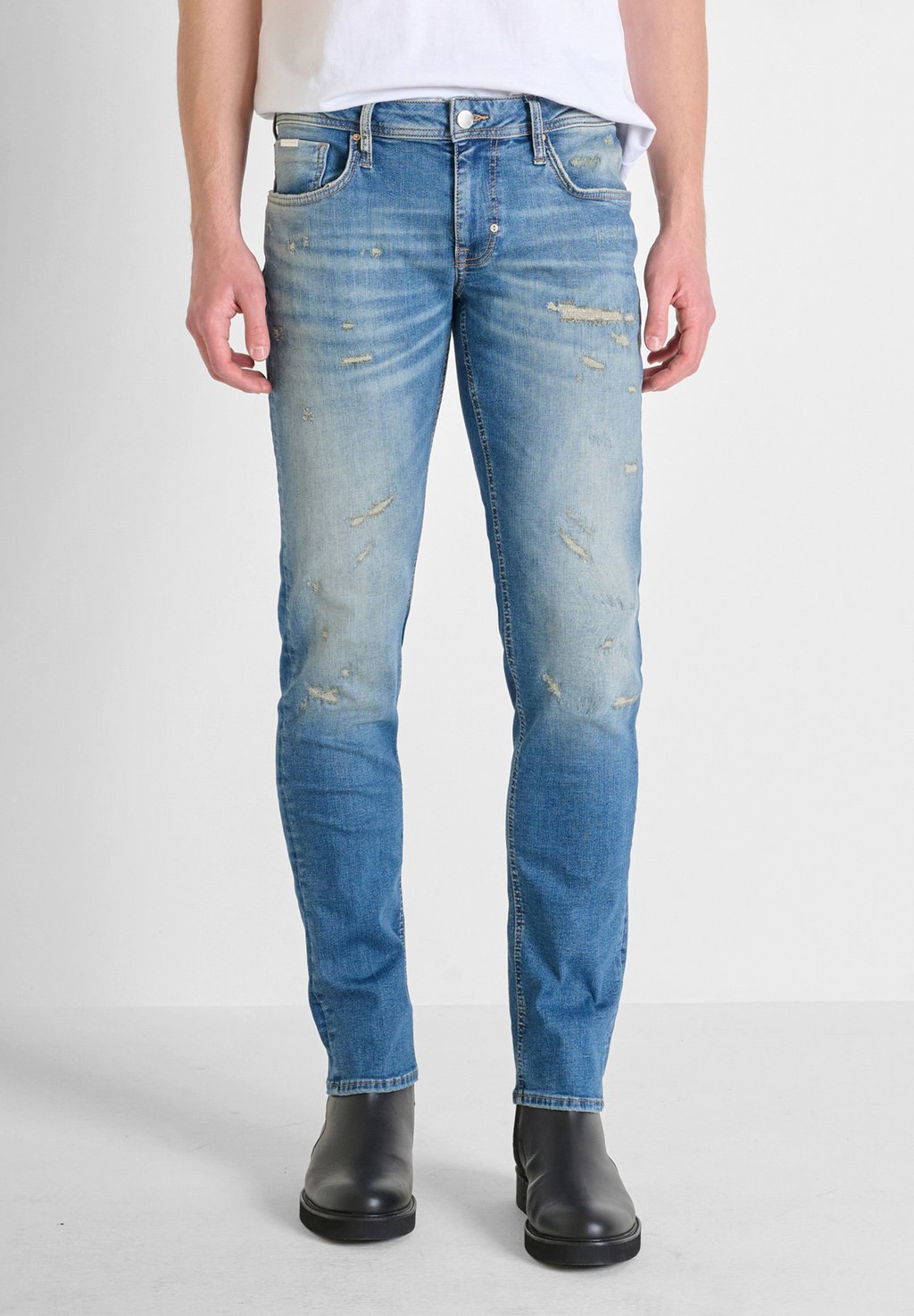 Зауженные джинсы OZZY IN STRETCH AUTHENTIC LOOK Antony Morato, деним
Зауженные джинсы OZZY IN STRETCH AUTHENTIC LOOK Antony Morato, деним