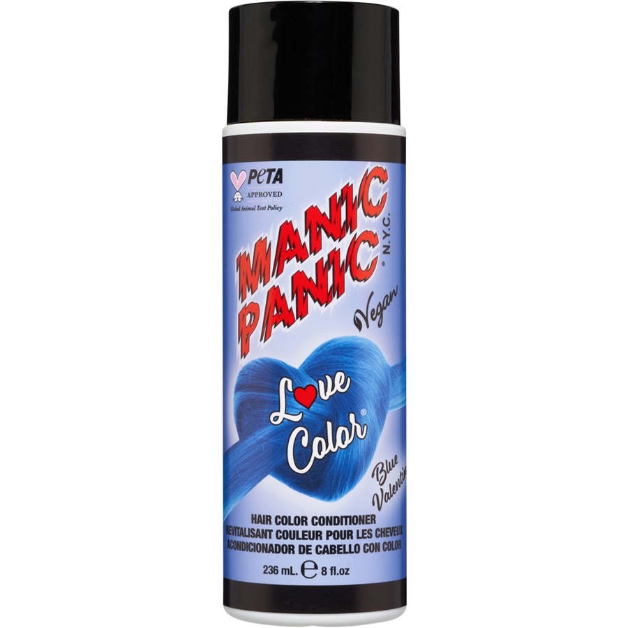 Кондиционер для волос Manic Panic Blue Valentine - Veganer Conditioner zur Farbauffrischung, 236 ml
Кондиционер для волос Manic Panic Blue Valentine - Veganer Conditioner zur Farbauffrischung, 236 ml