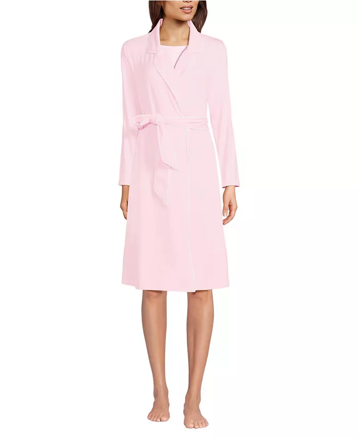 Женский охлаждающий халат с кантом Lands' End, розовый
Женский охлаждающий халат с кантом Lands' End, розовый