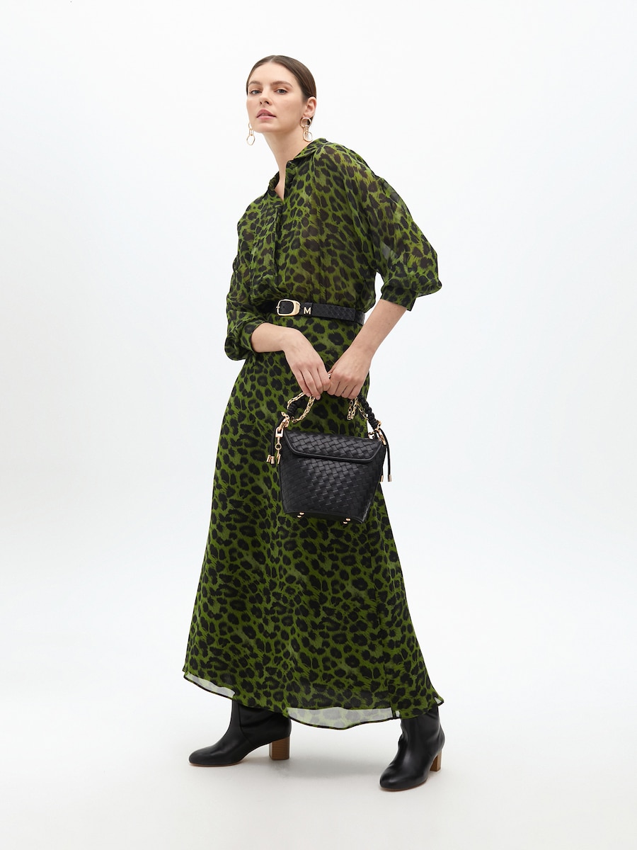 Платье-рубашка Lola Casademunt, зеленый
Платье-рубашка Lola Casademunt, зеленый