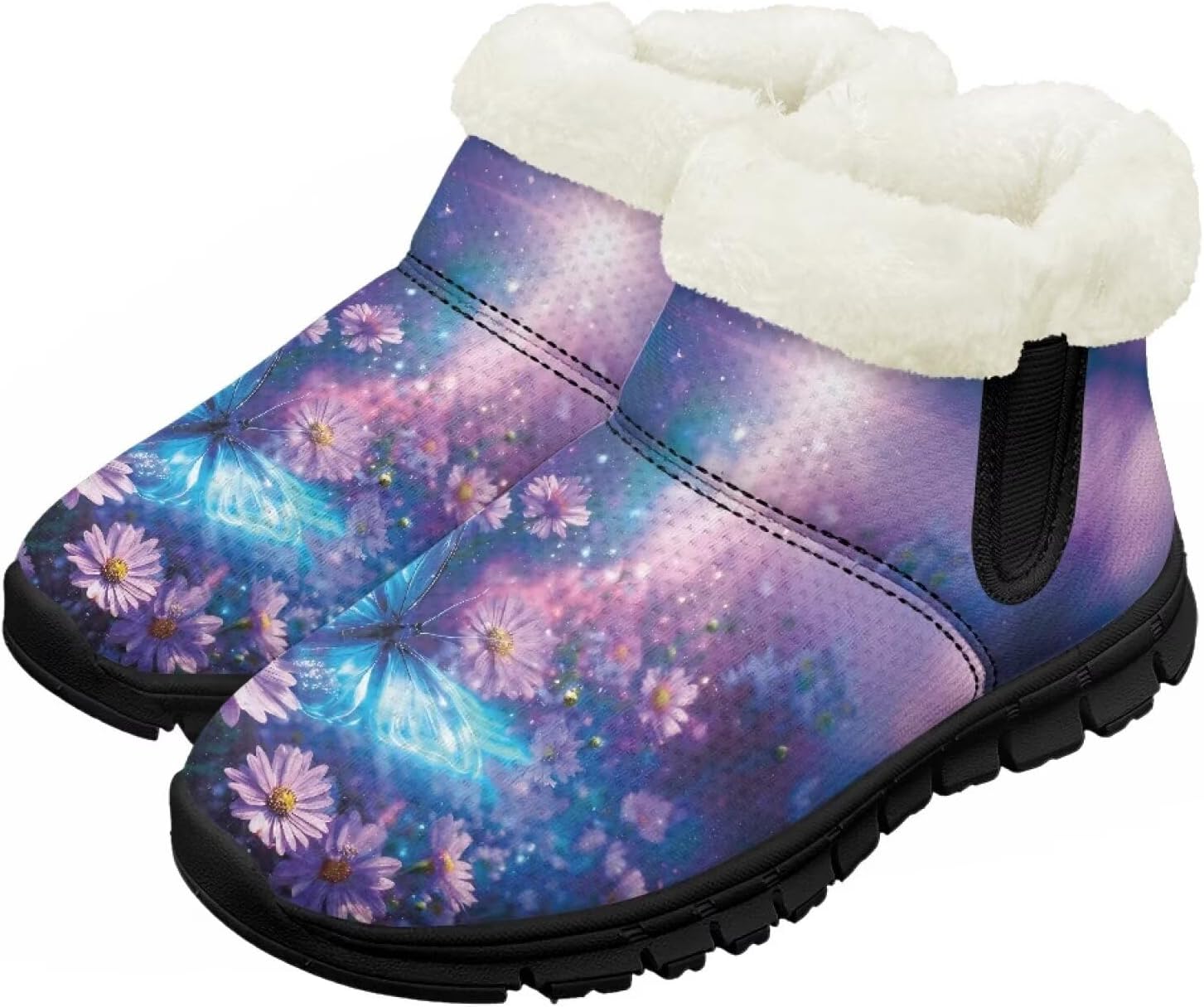 Зимние детские ботинки Chririnla для мальчиков и девочек, с теплой подкладкой из искусственного меха, короткие ботильоны, противоскользящие, для малышей и детей постарше, Gothic Butterfly Floral
Зимние детские ботинки Chririnla для мальчиков и девочек, с теплой подкладкой из искусственного меха, короткие ботильоны, противоскользящие, для малышей и детей постарше, Gothic Butterfly Floral