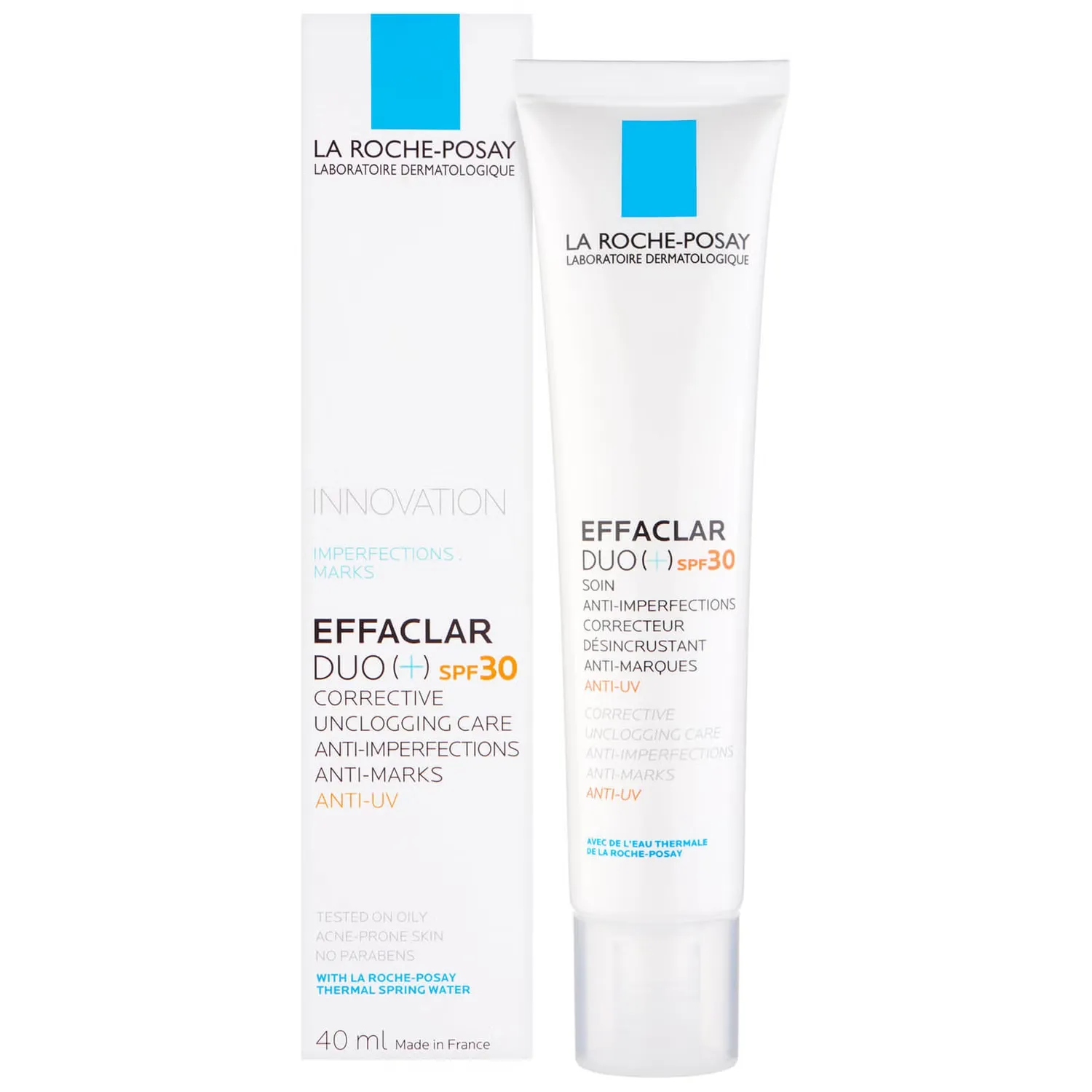 Effaclar Duo+ SPF30 с ниацинамидом 40 мл La Roche-Posay
Effaclar Duo+ SPF30 с ниацинамидом 40 мл La Roche-Posay