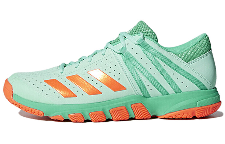 Кроссовки для бадминтона Wucht P5 мужские с низким верхом, зеленые/оранжевые Adidas
Кроссовки для бадминтона Wucht P5 мужские с низким верхом, зеленые/оранжевые Adidas