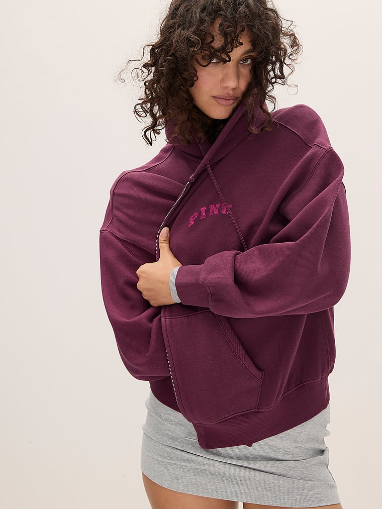 Толстовка с капюшоном Ivy из флиса с застежкой-молнией во всю длину Pink, wild rose
Толстовка с капюшоном Ivy из флиса с застежкой-молнией во всю длину Pink, wild rose