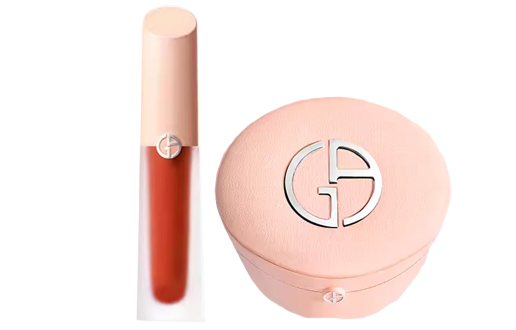 GIORGIO ARMANI AMANI Nude Pink Lambskin Air Cushion жидкая помада-бальзам набор для макияжа легко растушевывается выравнивает тон кожи 15g+4ml
GIORGIO ARMANI AMANI Nude Pink Lambskin Air Cushion жидкая помада-бальзам набор для макияжа легко растушевывается выравнивает тон кожи 15g+4ml