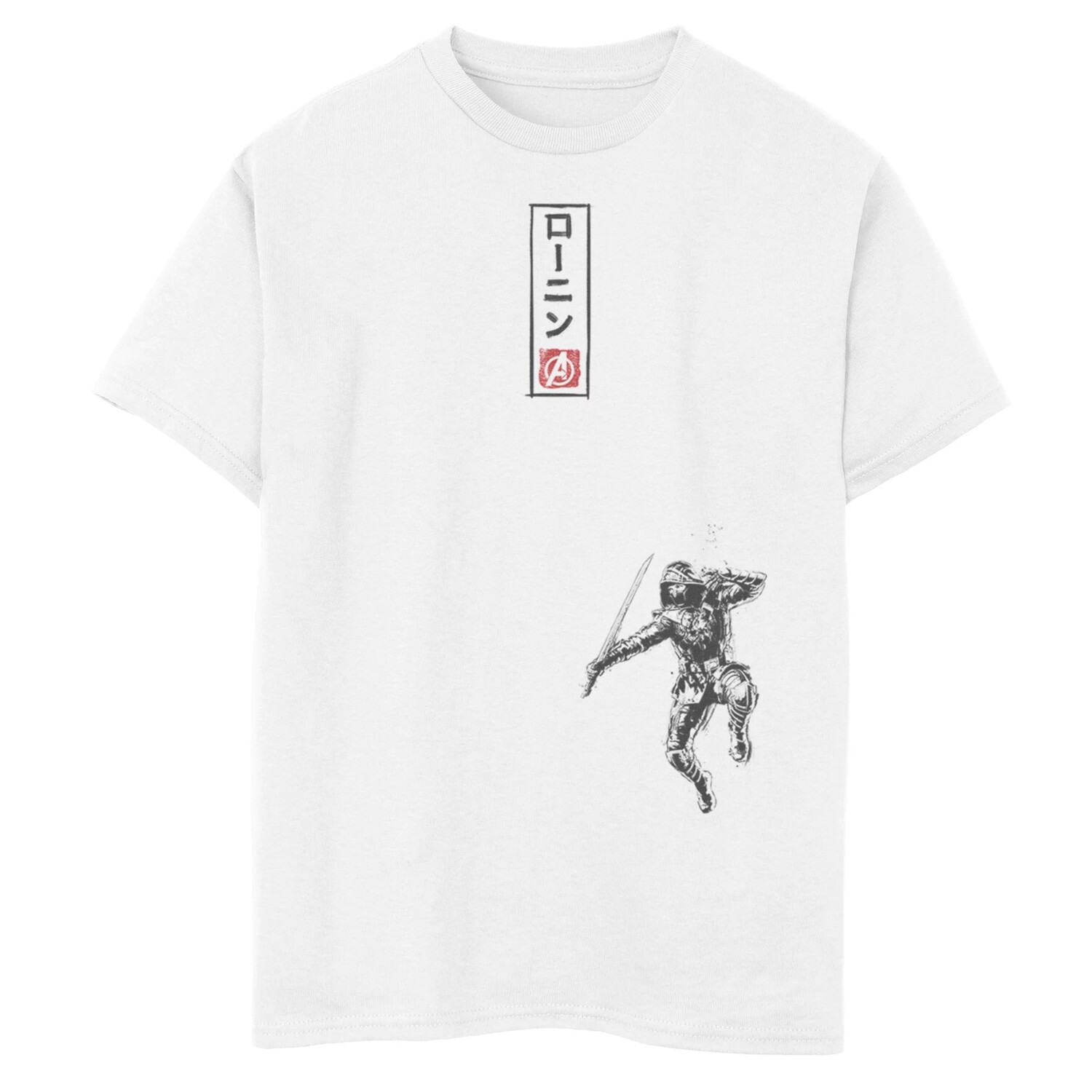 Футболка с изображением портрета кандзи «Ронин» и кандзи для мальчиков 8–20 лет «Marvel Avengers Endgame» Licensed Character
Футболка с изображением портрета кандзи «Ронин» и кандзи для мальчиков 8–20 лет «Marvel Avengers Endgame» Licensed Character