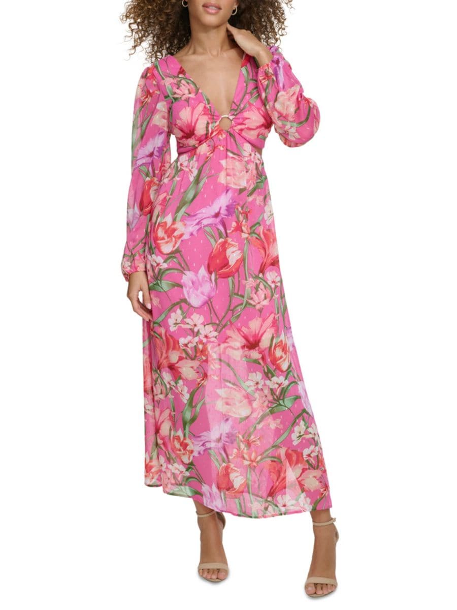 Платье макси с цветочным принтом Swiss-Dot Siena, цвет Pink Multicolor
Платье макси с цветочным принтом Swiss-Dot Siena, цвет Pink Multicolor