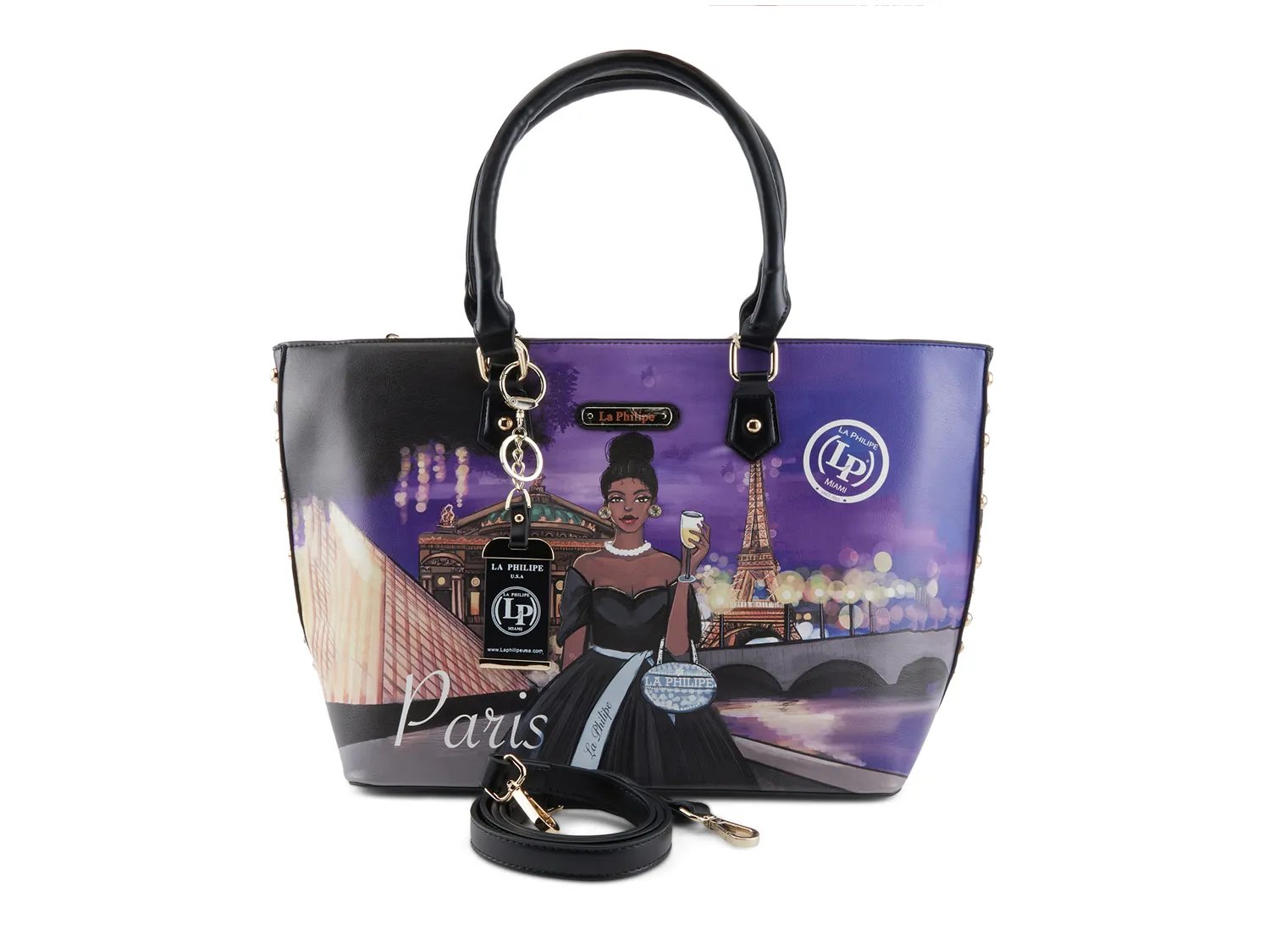 Сумка-тоут La Philipe Living In Paris Tote, черный
Сумка-тоут La Philipe Living In Paris Tote, черный