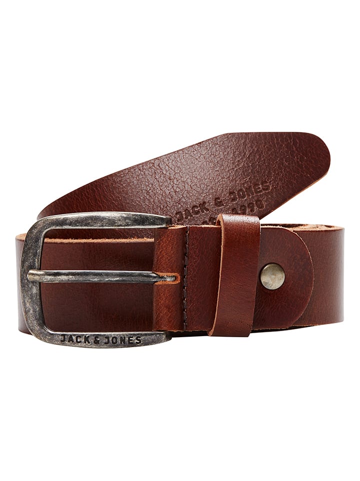 Jack & Jones Кожаный пояс светло-коричневого цвета - (Д)90 см
Jack & Jones Кожаный пояс светло-коричневого цвета - (Д)90 см