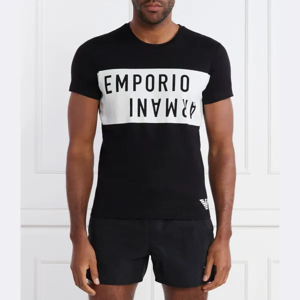 Облегающая футболка Emporio Armani, черный
Облегающая футболка Emporio Armani, черный