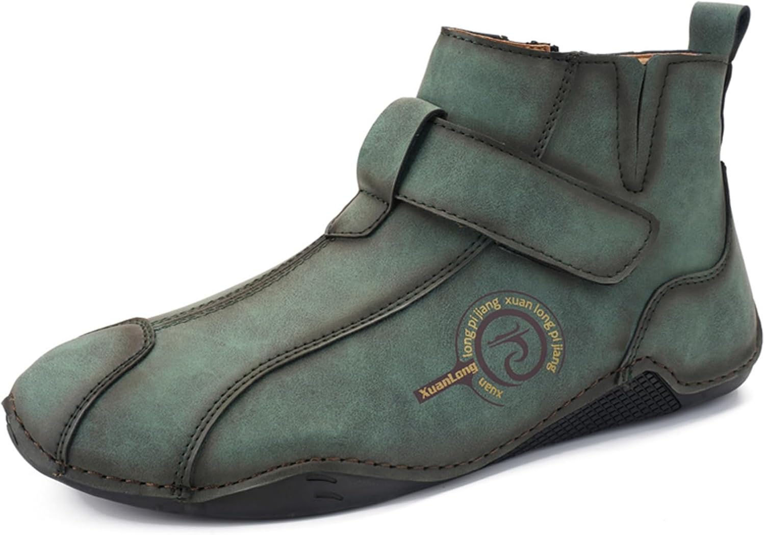 Мужские водонепроницаемые кожаные высокие кроссовки Abborora, прогулочные, для походов, с утепленной подкладкой, повседневные чукка-бутсы для мужчин, зеленый
Мужские водонепроницаемые кожаные высокие кроссовки Abborora, прогулочные, для походов, с утепленной подкладкой, повседневные чукка-бутсы для мужчин, зеленый