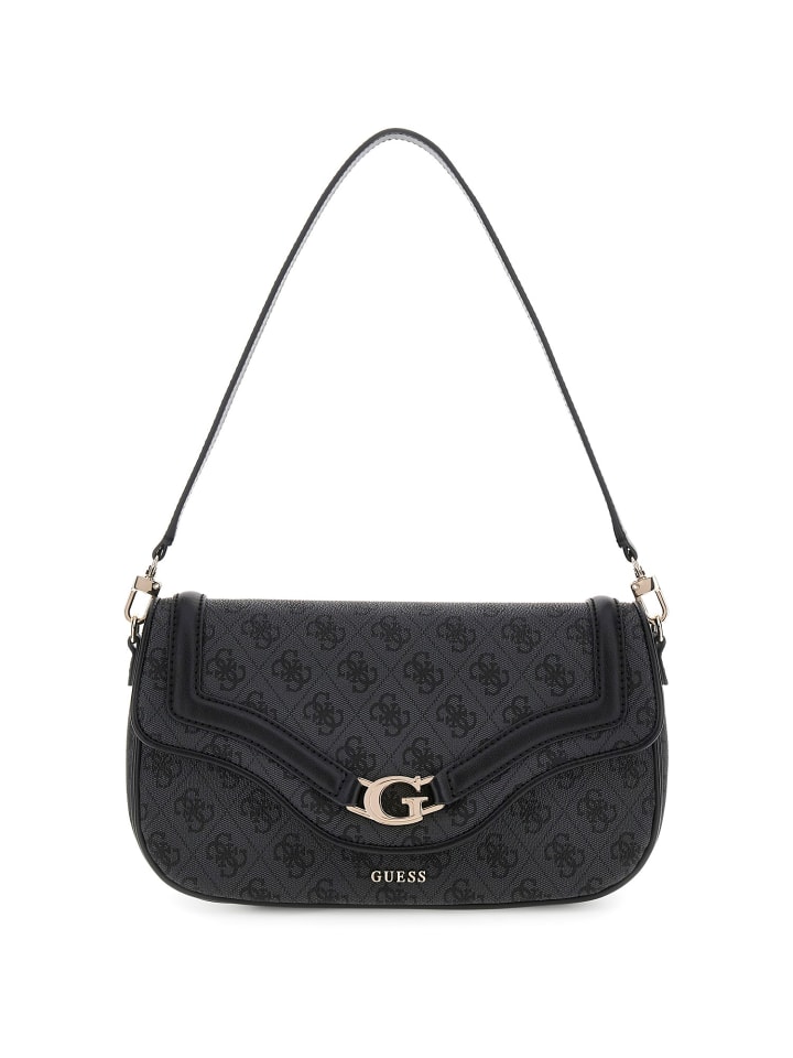Guess HWSG7993200 Сумка через плечо DEA с клапаном. Женская сумка с логотипом угольного цвета
Guess HWSG7993200 Сумка через плечо DEA с клапаном. Женская сумка с логотипом угольного цвета