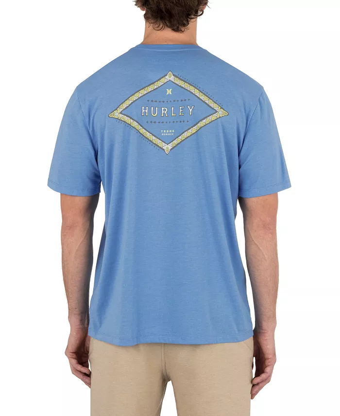 Мужская футболка с коротким рукавом Hieroglyphics Hurley, синий
Мужская футболка с коротким рукавом Hieroglyphics Hurley, синий