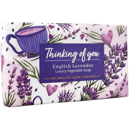 Мыло The English Soap Company Thinking Of You с английской лавандой, 190 г
Мыло The English Soap Company Thinking Of You с английской лавандой, 190 г